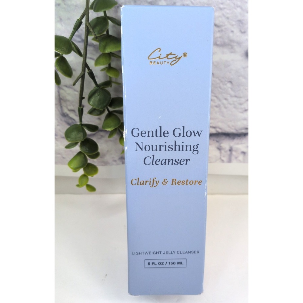 BIG NIB!💙New City Beauty Face Gentle Glow Nourishing Cleanser 150ml/5oz Clarify